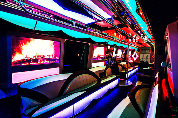 party bus led lights